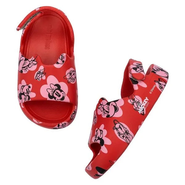 Mini Melissa Free Cute + Mickey And Friends Baby 35924 VERMELHO 23/24