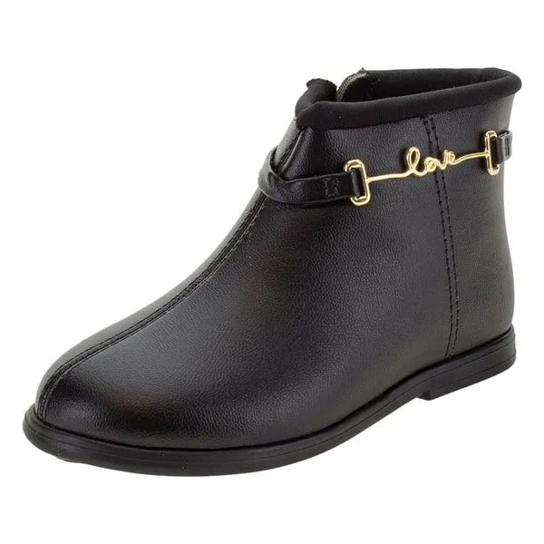 Bota Feminina Infantil Baby Molekinha - 2706313 PRETO 19