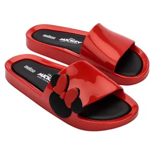 Melissa Beach Slide + Mickey and Friends IV 33759 VERMELHO 36