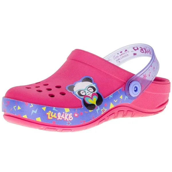 Babuche Infantil Luluca Music Grendene Kids - 22923 PINK 32/33