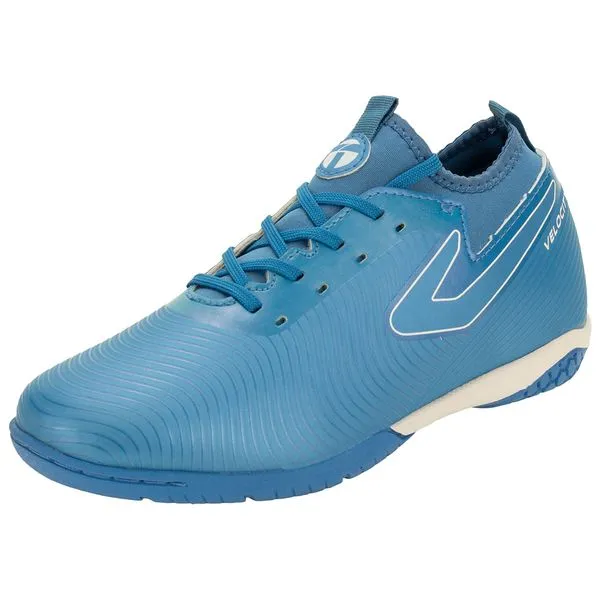 Chuteira Top Velocity Extreme II Futsal Topper - TP00940002 AZUL 33