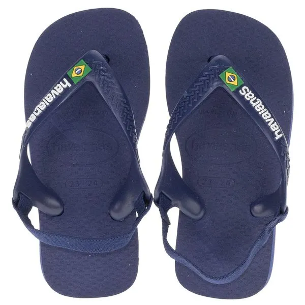 Chinelo Infantil Baby Brasil Havaianas - 4140577 MARINHO 20