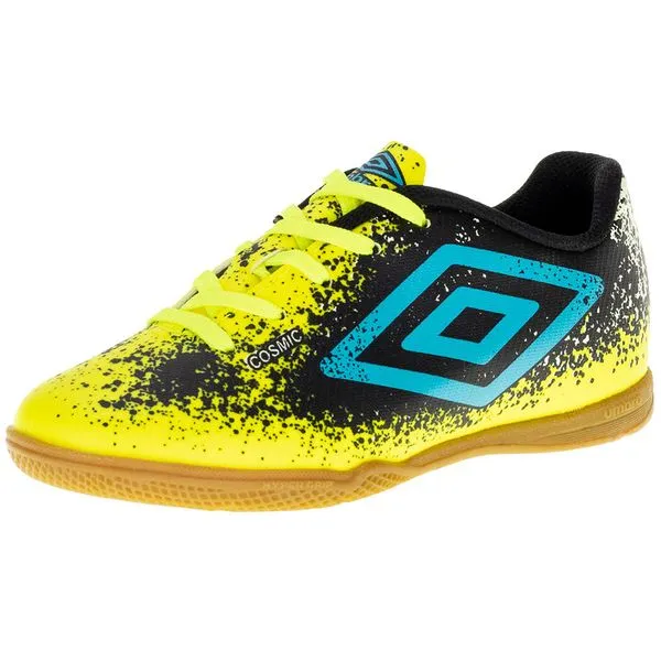 Chuteira Infantil Masculina Cosmic Futsal Umbro - U07FB090 AMARELO 37