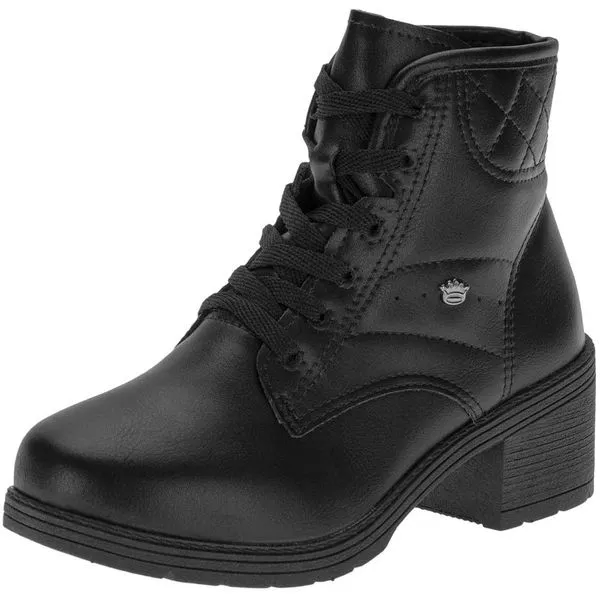 Bota Infantil Feminina Coturno Pink Cats V4101 PRETO 33