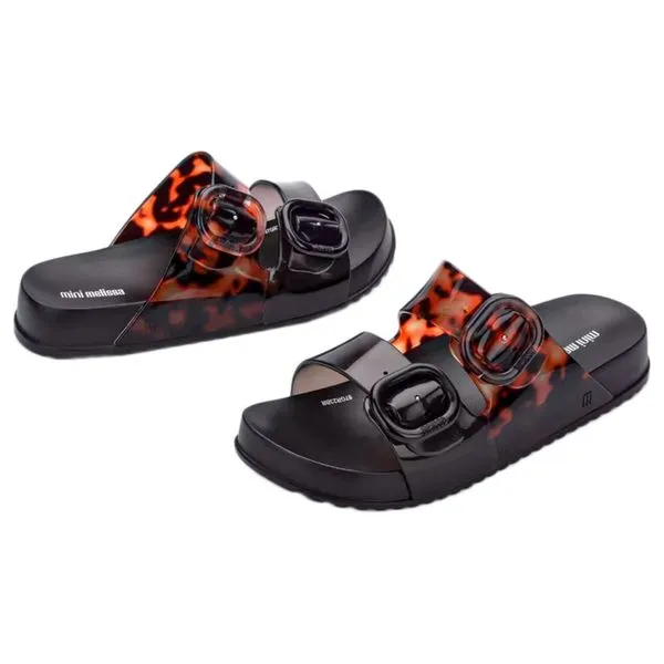 Mini Melissa Cozy Slide Infantil 35685 PRETO 29