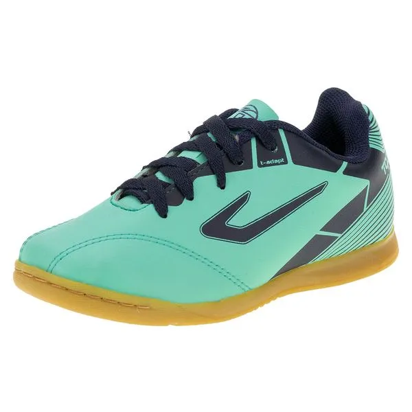 Chuteira Infantil Masculina Indoor Cup Topper - 42013468 VERDE 01 34