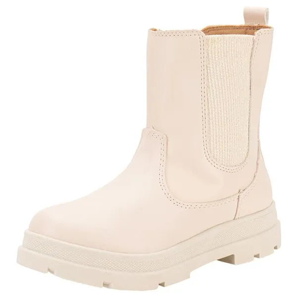 Bota Infantil Feminina Kidy 3630001 MARFIM 33