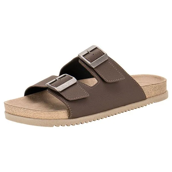 Sandália Masculina Conforto Brsport 2280102 CAFÉ 44