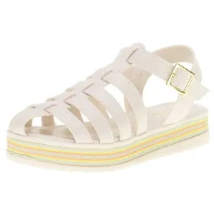 Sandália Infantil FlatForm Tininha - 29048 MARFIM 32