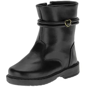 Bota Infantil Feminina Doce Menina 1506 PRETO 21