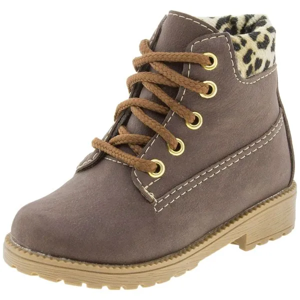 Bota Infantil NilQi - 1323 CAFÉ/BEGE 23