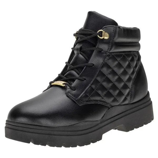 Bota Infantil Feminina Coturno Molekinha 2179201 PRETO 32