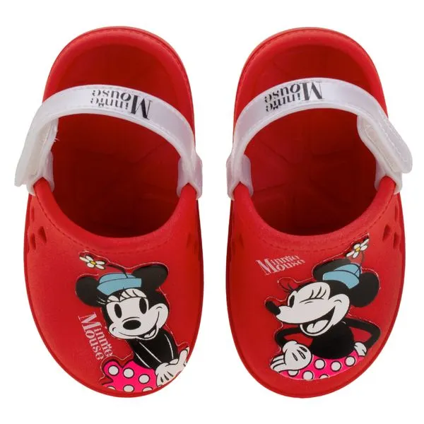 Clogs Infantil Disney Love Babuch Grendene Kids - 22381 VERMELHO 22