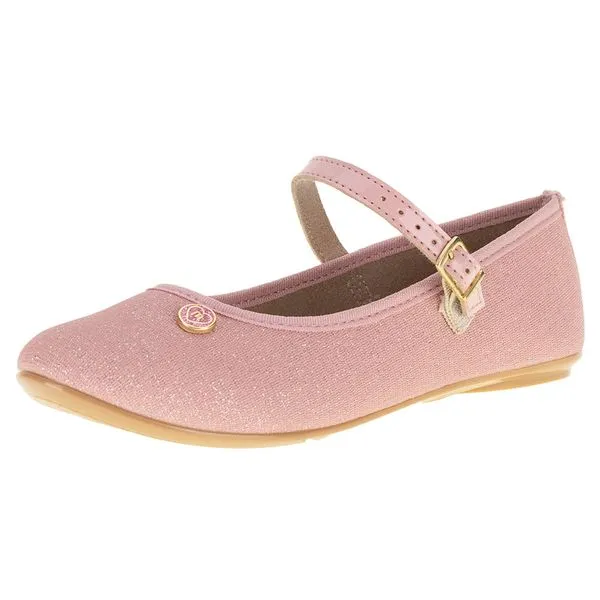 Sapatilha Infantil Feminina Molekinha - 2502393 ROSA 01 34