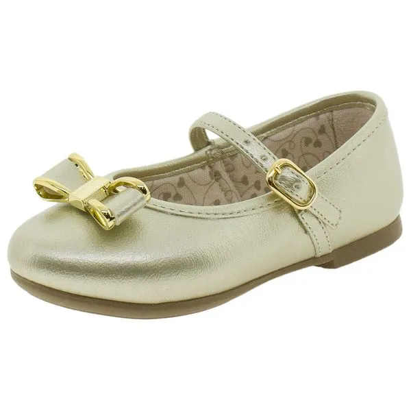 Sapatilha Infantil Feminina Kidy - 0271367 OURO 26