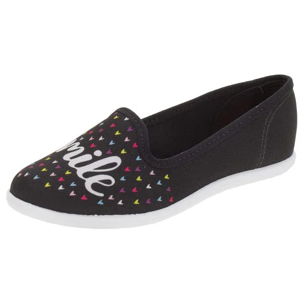Sapatilha Infantil Feminina Molekinha - 20151323 PRETO 32