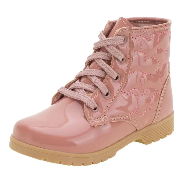 Bota Infantil Feminina Lily Kids - 16010 ROSA 27