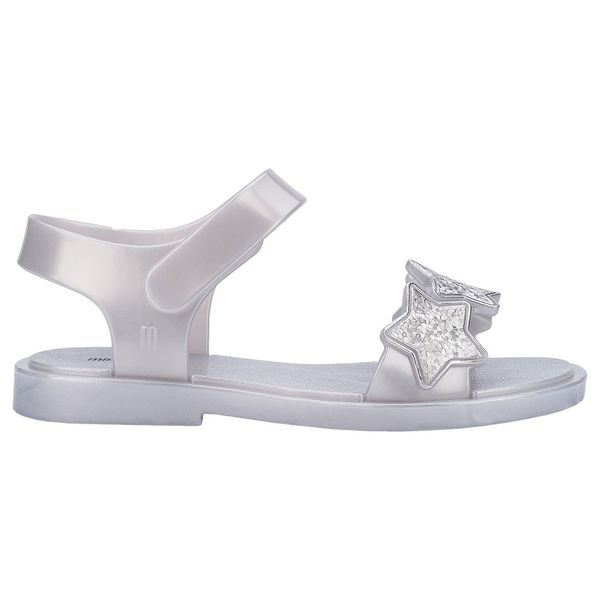 Mini Melissa Sparkly Infantil 35780 PRATA 31