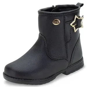 Bota Infantil Feminina Lily Kids - 15070 PRETO 20