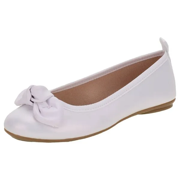 Sapatilha Infantil Feminina Molekinha - 2502369 BRANCO 31
