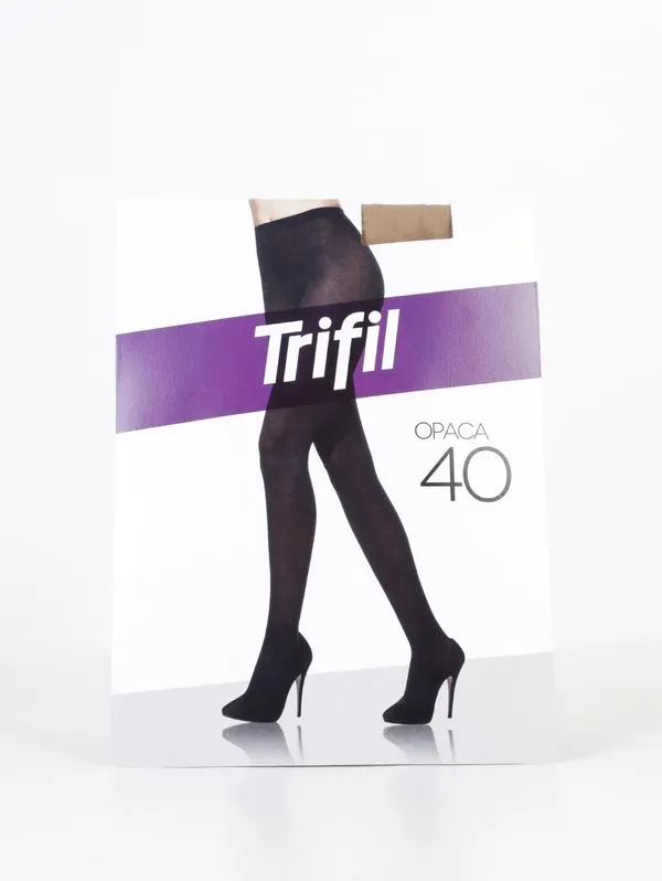 Meia - Calça Fio 40 Tradicional Trifil Feminina NATURAL G