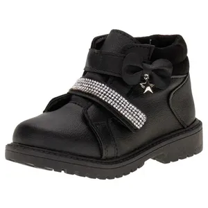 Bota Infantil Feminina Coturno Ortobaby 6220 PRETO 23