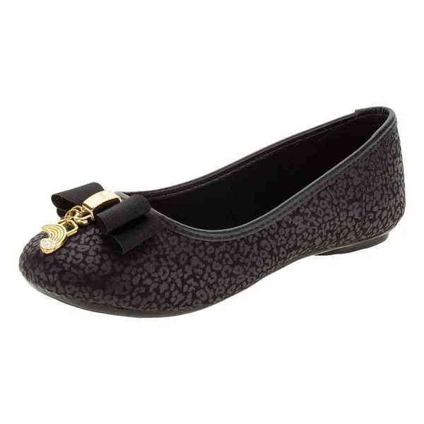 Sapatilha Infantil Molekinha - 20831005 PRETO 32