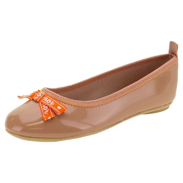 Sapatilha Feminina Infantil Molekinha - 2502375 BEGE 32