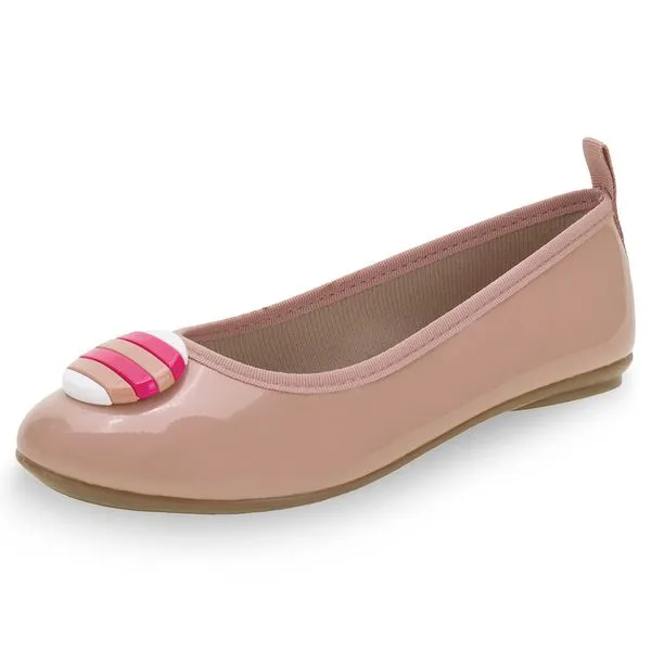 Sapatilha Infantil Feminina Molekinha - 2502360 ROSA 29