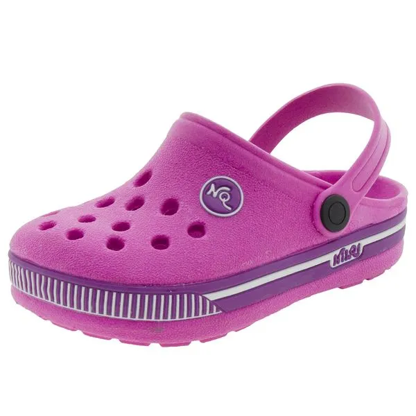 Clog Infantil Feminino NilQi - 071 PINK 29/30