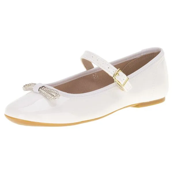 Sapatilha Infantil Feminina Molekinha - 2555108 BRANCO 36