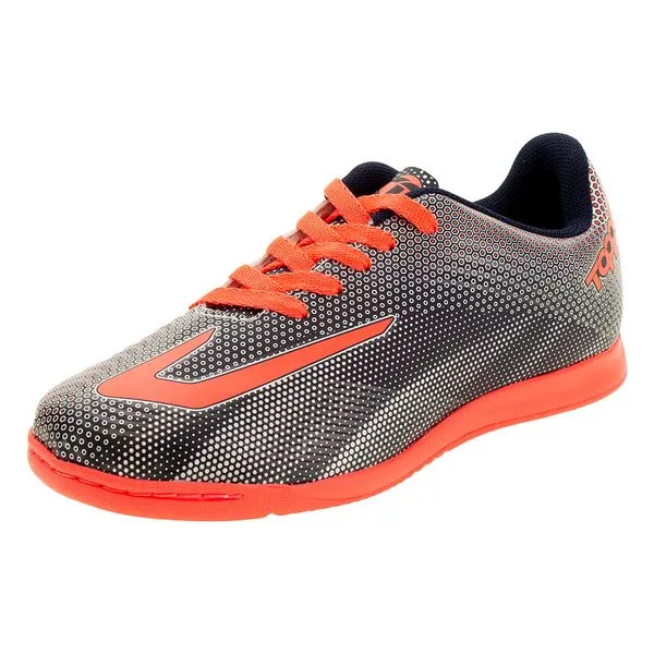 Chuteira Infantil Top Ultra III Futsal Topper - TP00790001 AZUL/LARANJA 28