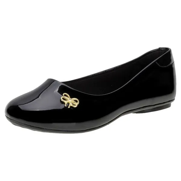 Sapatilha Infantil Feminina Molekinha - 20831015 VERNIZ/PRETO 33