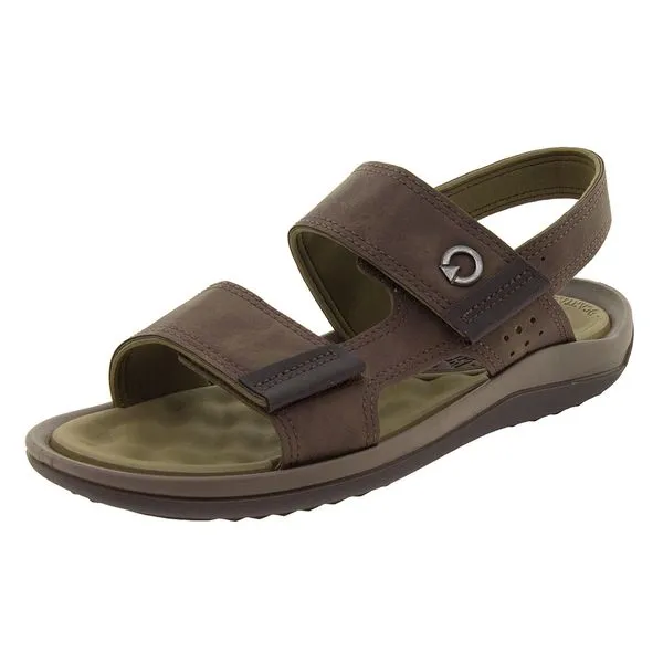 Sandália Masculina Santorini II Marrom Cartago - 11114