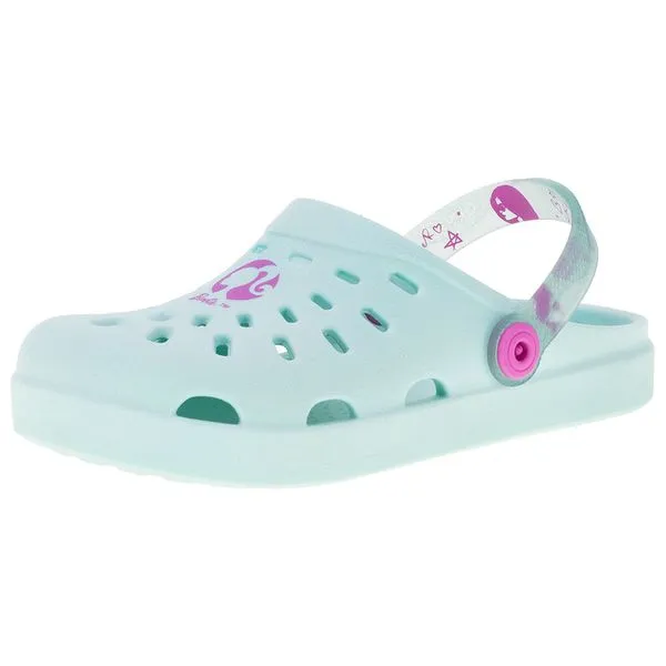 Babuche Infantil Feminino Barbie Urban Grendene Kids - 22901 VERDE 25
