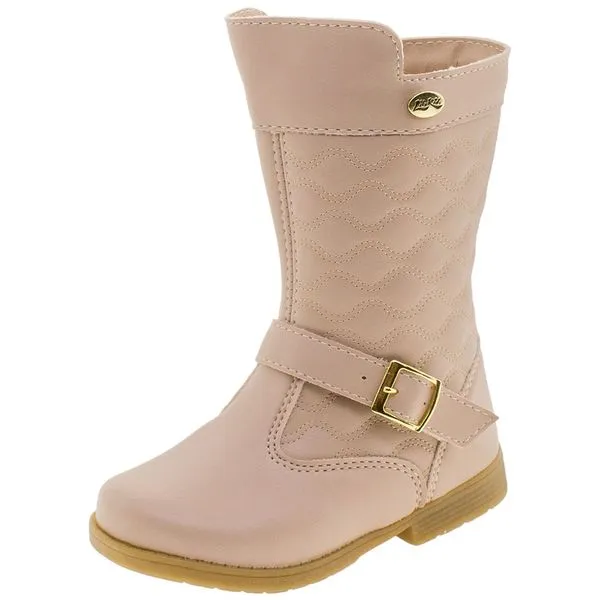Bota Infantil Feminina Lily Kids - 15056 ROSA 21