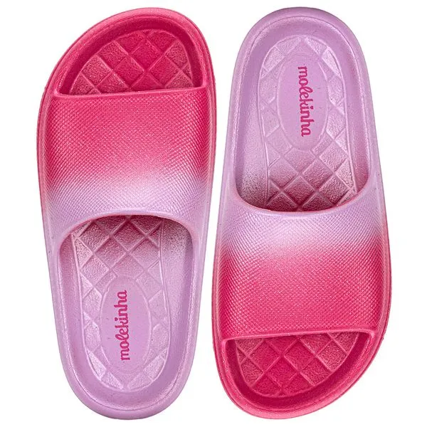 Chinelo Infantil Feminino Slide Molekinha 2338300 PINK 35/36