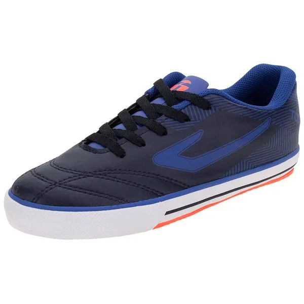 Chuteira Infantil Frontier IX Futsal Topper - 4203663261 AZUL 33