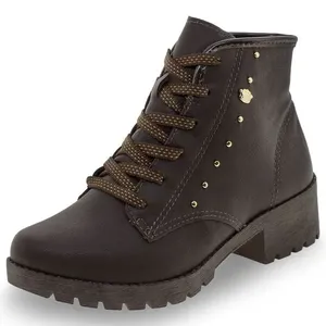 Bota Infantil Feminina Pink Cats - V0331 CAFÉ 27