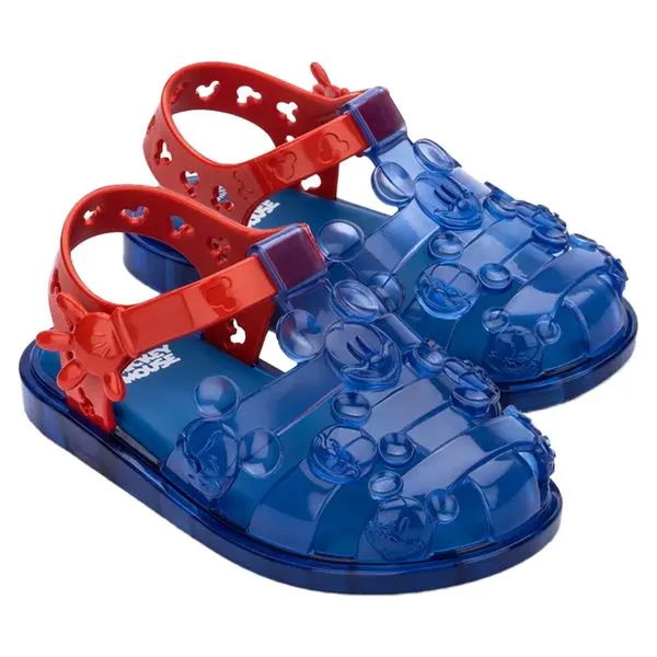 Mini melissa Magic + Mickey Mouse Baby 33595 AZUL/VERMELHO 17/18