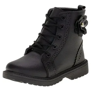 Bota Infantil Feminina Coturno Ortobaby 6225 PRETO 25