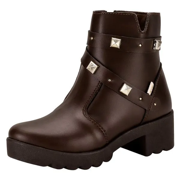 Bota Infantil Feminina Liz Kidy 0332802 CAFÉ 31