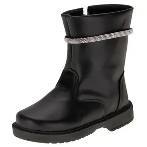 Bota Infantil Feminina Doce Menina 1501 PRETO 27