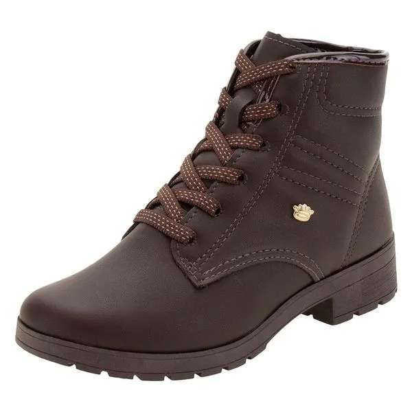 Bota Infantil Feminina Pink Cats - V1001 CAFÉ 34
