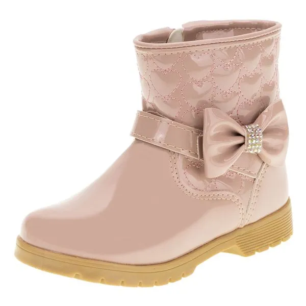 Bota Infantil Feminina Lily Kids - 15081 ROSA 27
