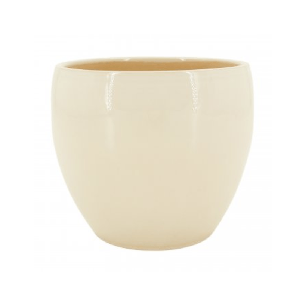 Vaso Lorance Cerâmica Ts Brasil Marfim 15cm