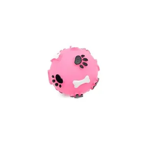 Bolinha Baby Vinil Animania Rosa Único