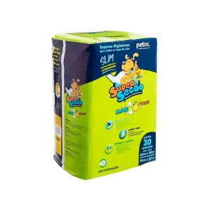Tapete Higiênico Super Secão Max Citrus Slim 90x60cm 30 unidades