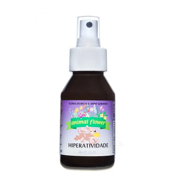 Floral Vet Spray Hiperatividade Animal Flower 100ml