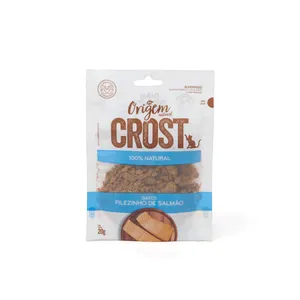Petisco Gatos Origem Natural Crost Filezinho de Salmão 20 g